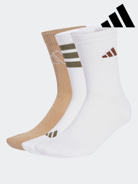 adidas White Logo Socks 3 Pack (AR0035) | €17