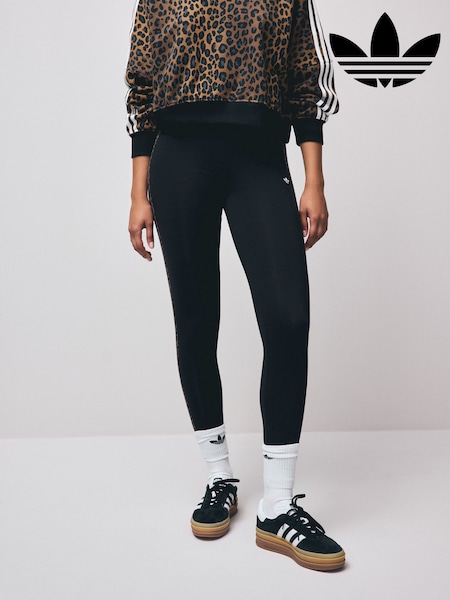 adidas Originals Leopard 3-Stripes Leggings (AR0118) | R$ 375