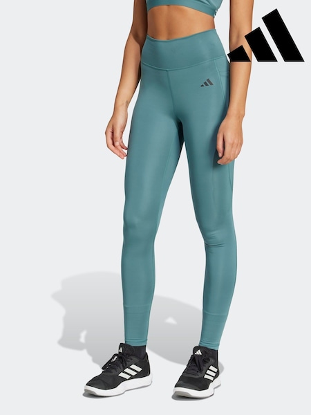 adidas Green Opt Ess St 1/1  Leggings (AR0130) | AED204