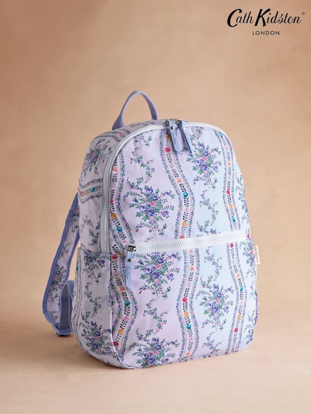 Cath Kidston Blue Archive Marble Foldaway Backpack (AR0145) | R$ 375