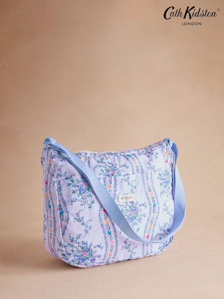 Cath Kidston Blue Archive Marble Foldaway Cross-Body Bag (AR0146) | €41.50