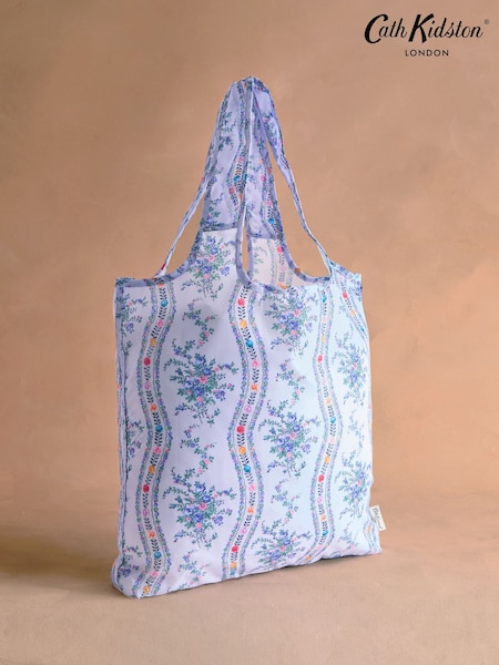Cath Kidston Blue Archive Marble Foldaway Shopper Bag (AR0150) | €23.50