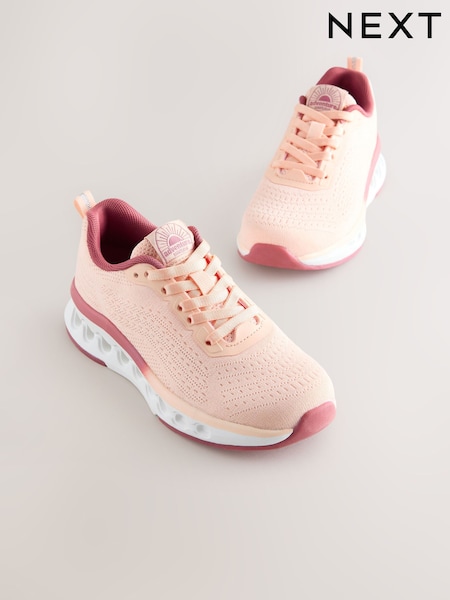 Pink - Elastic Lace-Up Trainers (AR0212) | 34 € - 43 €