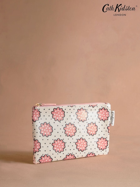 Cath Kidston Ecru Posey Zip-Up Purse (AR0275) | €14.50