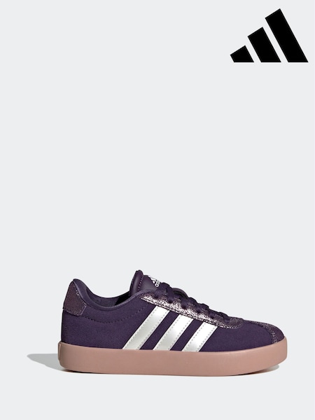 Violet - Adidas VL Court 3.0 Antrenori (AR0327) | 261 LEI