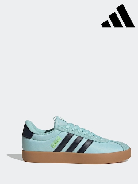 adidas Green/Brown VL Court 3.0 Trainers (AR0354) | AED379