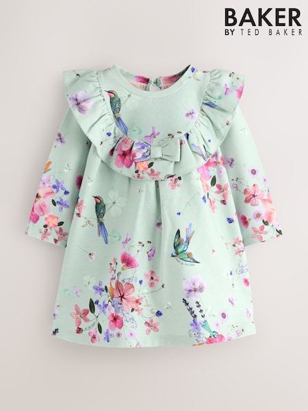 Baker by Ted Baker Frill Detail Jersey Dress (AR0367) | €34 - €37