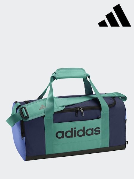 adidas Blue Small Linear Duffel Colorblock Bag (AR0502) | R$ 245