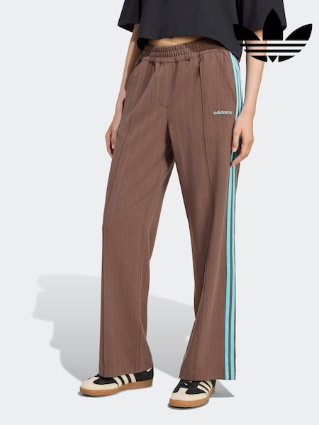 adidas Originals Light Brown Tailored 3-Stripes Trousers (AR0592) | €99