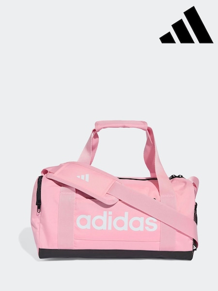 adidas Pink Extra Small Linear Duffel Bag (AR0636) | R$ 225