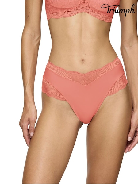 Punainen - Triumph Lift Smart Bandeau Maxi Knickers (AR0862) | €41