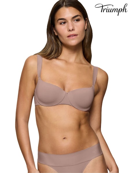 Triumph Body Make-Up Illusion Balconette Brown Bra (AR0875) | 2,764 UAH