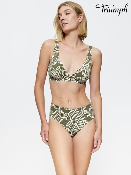 Triumph Green Flex Smart Summer Maxi Bikini Briefs (AR0877) | €45
