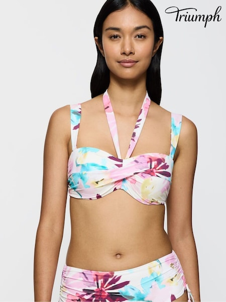 Triumph Pink Summer Fleur DP Bikini (AR0881) | ‏262‏₪