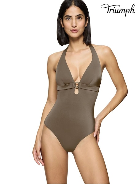Triumph Green Midnight Padded Swimsuit (AR0905) | €92