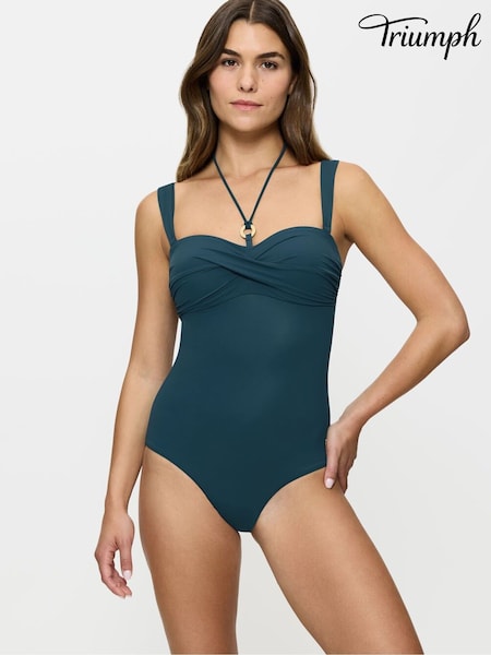 Triumph Blue Summer Twist Padded Swimsuit (AR0966) | 106 €