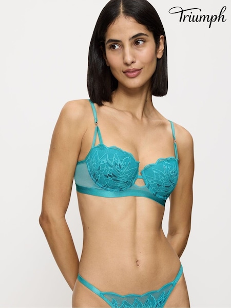 Triumph Pink Crazy Stupid Love Wi and Half Padded Bra (AR0970) | ₪171