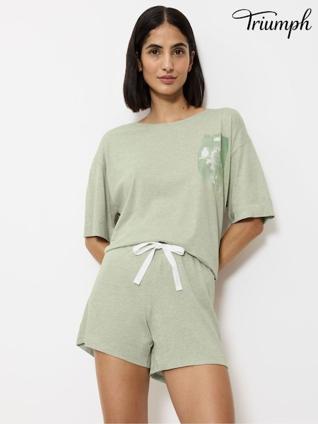 Triumph Green Endless Comfort Pyjamas (AR1001) | €56