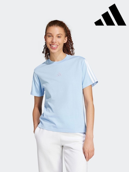 adidas Essentials 3-Stripes 100% Cotton T-Shirt (AR1310) | 171 LEI