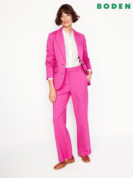 Boden Pink Westbourne Ponte Trousers (AR1394) | €124