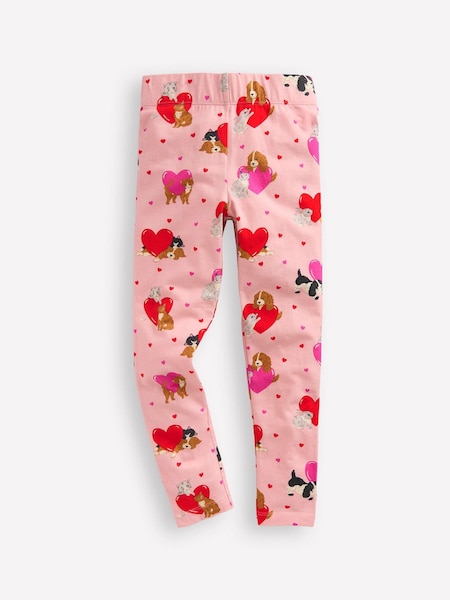 Boden Pink Heart Fun Valentines Leggings (AR1412) | €23 - €26