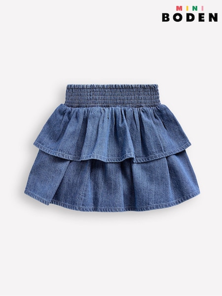 Boden Tiered Woven 100% Cotton Skirt (AR1419) | ‏13.500 د.ك.‏ - ‏16 د.ك.‏