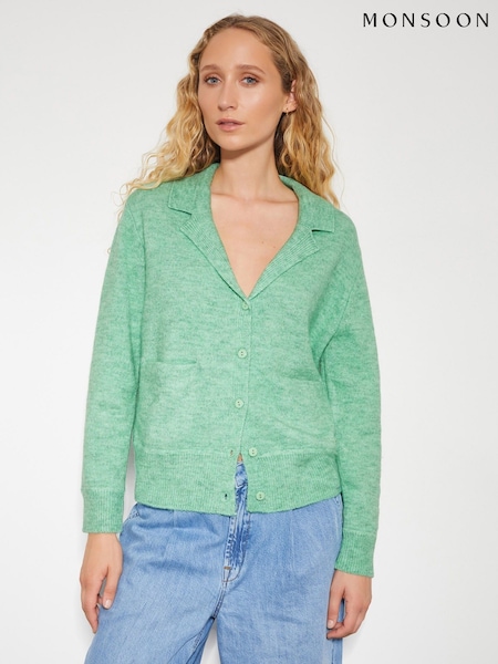 Monsoon Cora V-Neck Collared Cardigan (AR1454) | € 60