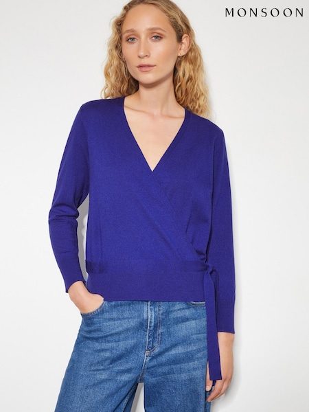 Monsoon Riley Wrap Jumper (AR1472) | 338 LEI