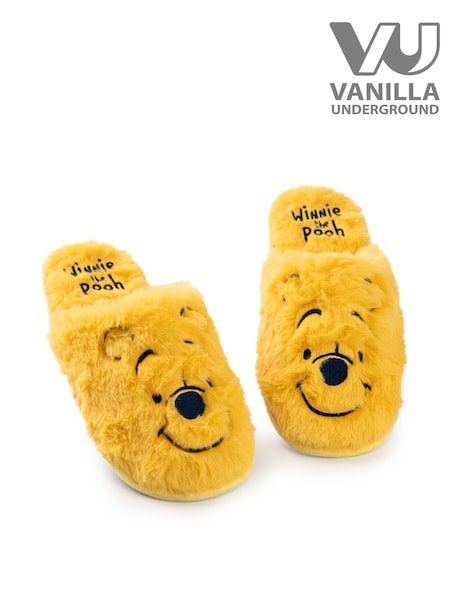 Vanilla Underground Yellow Womens Disney Winnie The Pooh Slippers (AR1893) | R$ 240