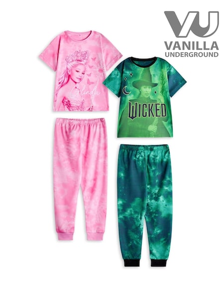 Vanilla Underground Pink Girls Wicked Pyjamas 2 Pack (AR1901) | €46
