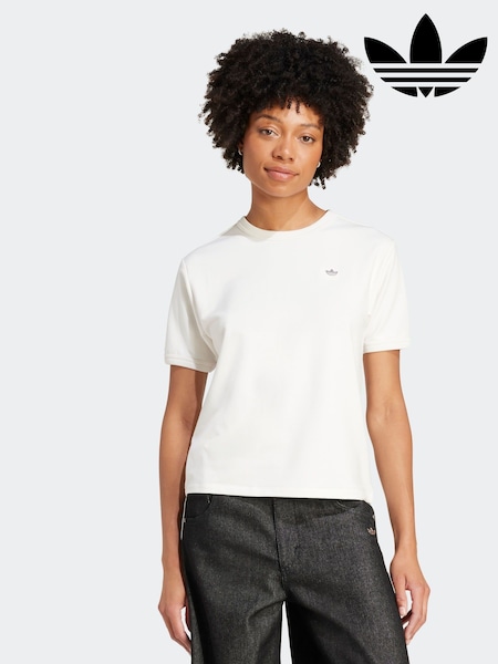 adidas Originals White Premium Essentials T-Shirt (AR1947) | €48