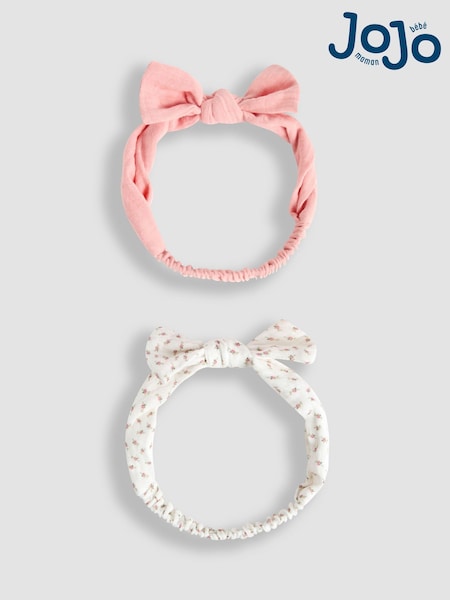 JoJo Maman Bébé Pretty Bow Headbands 2 Pack (AR2024) | 12 €