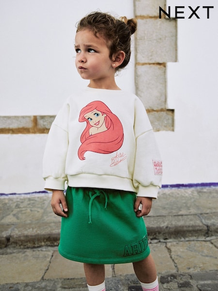 Green Disney Ariel Sweatshirt and Skirt Set (3mths-7yrs) (AR2042) | € 28 - € 34