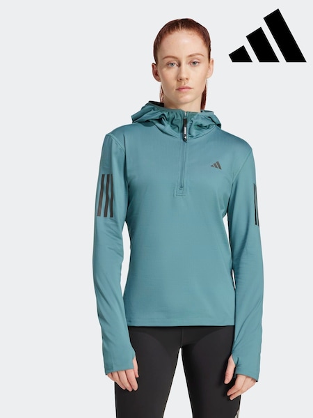 adidas Green OTR B Win HZ Sweatshirt (AR2107) | AED320
