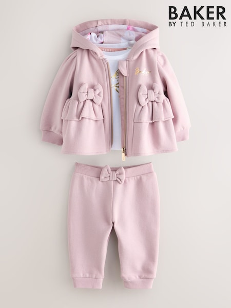 Baker by Ted Baker Pink Sweat Top & Joggers Set (AR2139) | €56 - €60