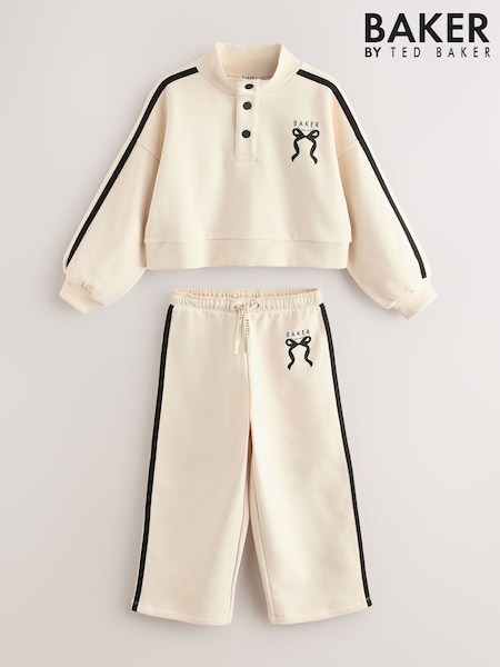 Baker by Ted Baker Funnel Neck Sweat & Wide Leg Joggers Set 2 Piece (AR2166) | €53 - €60