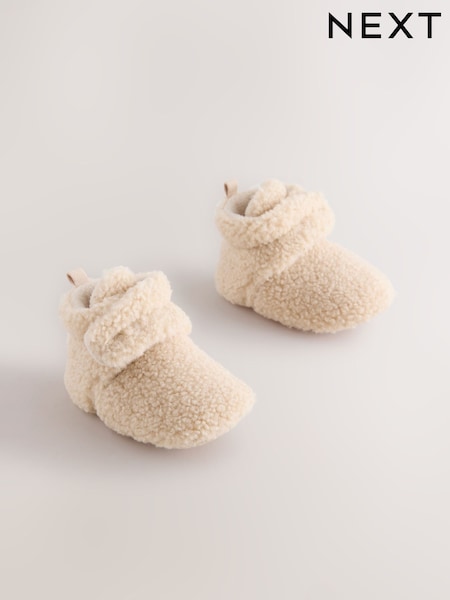 Neutral, Teddyfell - Baby Touch Fastening Slipper Boots (0-2mths) (AR2212) | 10 € - 11 €