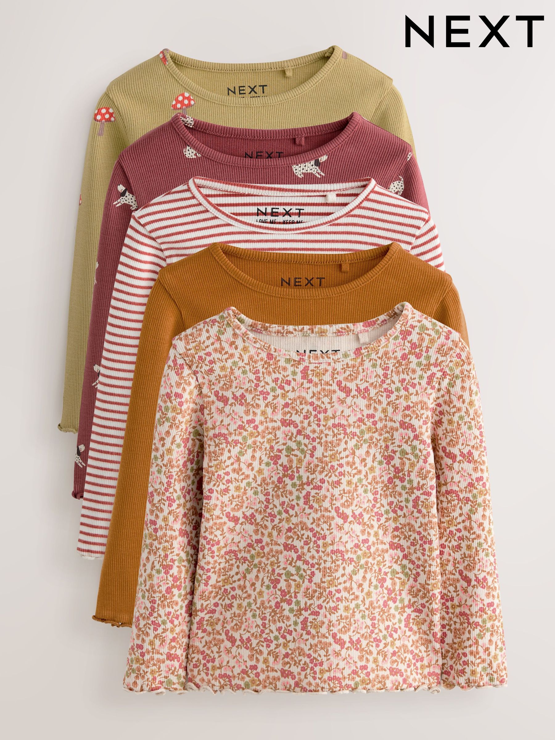 Girls Long Sleeve T-Shirts | Girls Long Sleeve Tops | Next Oman