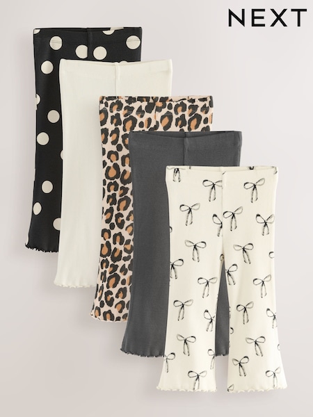 Animal Print Flared Leggings 5 Pack (3mths-7yrs) (AR2234) | AZN 52 - AZN 62