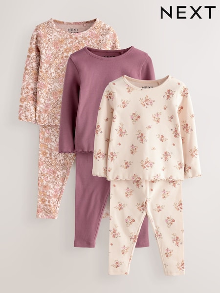 Pink Top and Leggings Set 3 Pack (3mths-7yrs) (AR2245) | €33 - €37