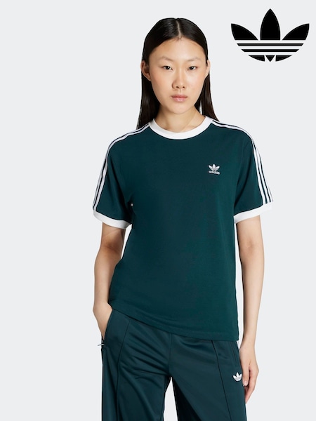 adidas Originals Green 3-Stripes T-Shirt (AR2549) | €35