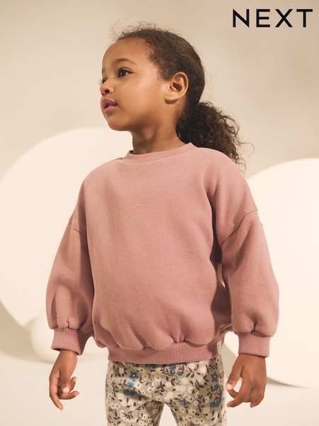 Темно-коричневый - Crew Sweatshirt (3mths-7yrs) (AR3361) | €14 - €17