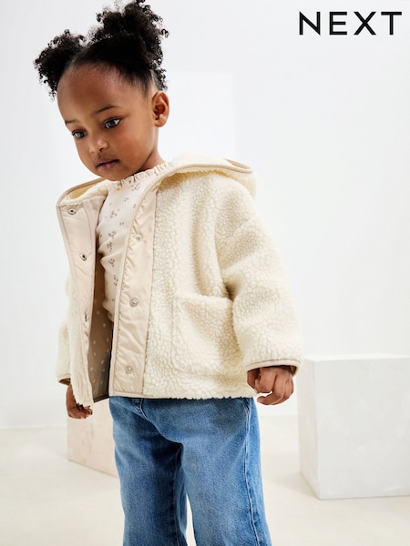 Cream Popper Fleece (3mths-7yrs) (AR3364) | AED91 - AED102