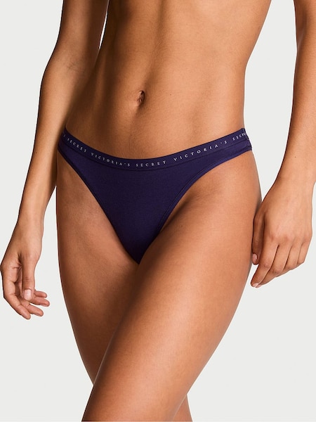Victoria's Secret Stained Glass Purple Thong Knickers (AR3686) | €10.50