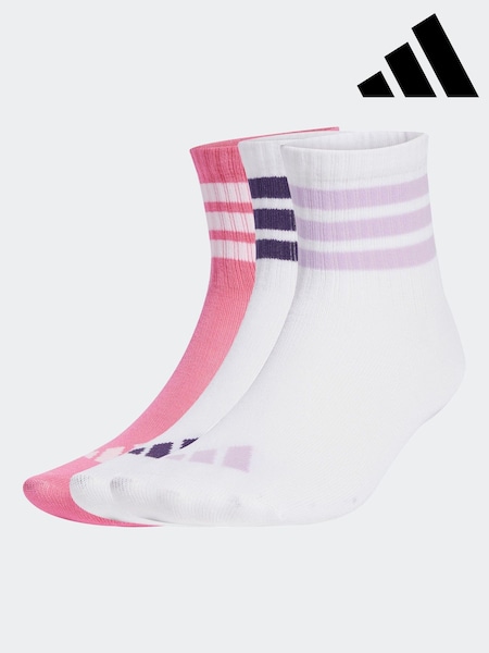 adidas White LK RIB 3 Pack SO Socks (AR3707) | R$ 80