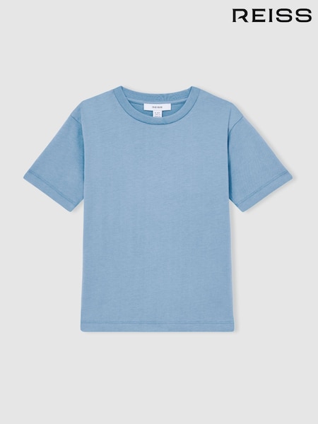 Azul polvareda - Reiss Honor Crew Neck T-Shirt (AR3838) | 15 €