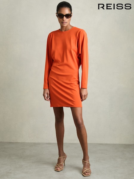 Reiss Orange Louise Cowl Back Mini Dress (AR3975) | €301