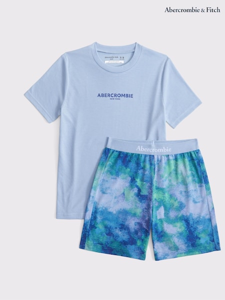 Abercrombie & Fitch Logo T-Shirt & Shorts Pyjama Set (AR3997) | €38