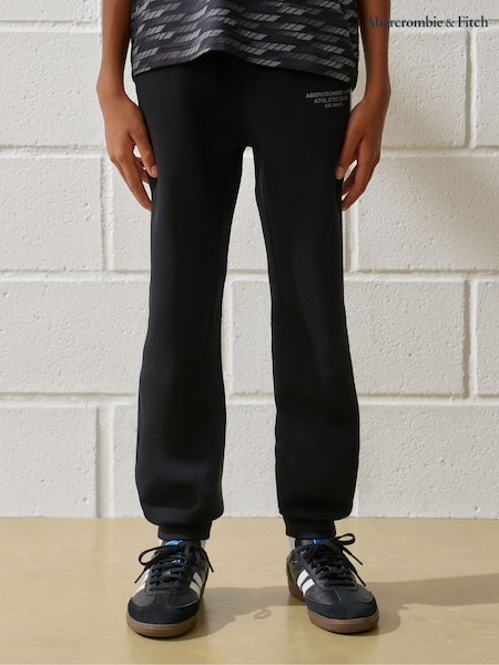 Abercrombie & Fitch Logo Tapered Joggers With Stripe Detail (AR3998) | €57