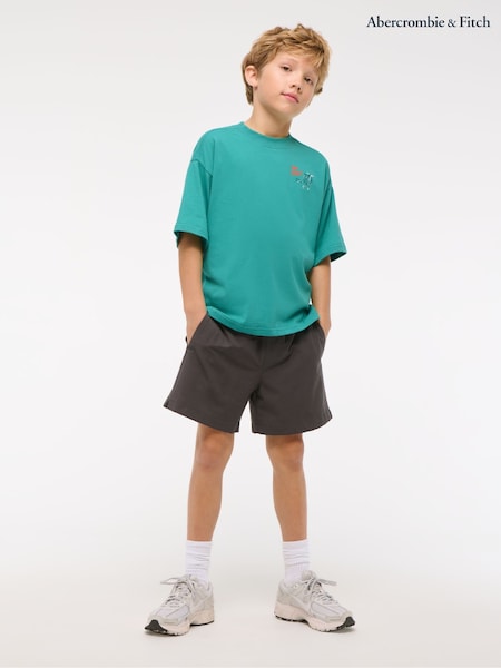 Abercrombie & Fitch Fun Cartoon Back Graphic T-Shirt (AR4018) | ¥ 3,750